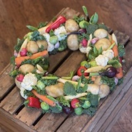 Vegetable Wreath
