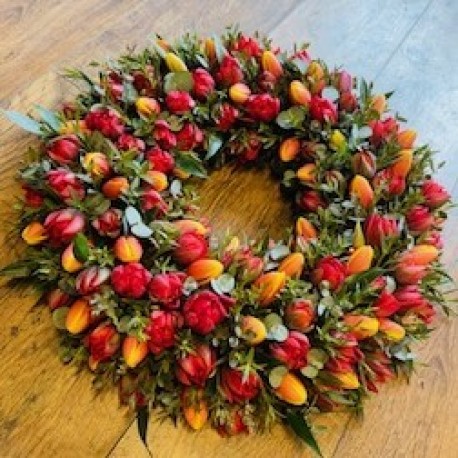 Tulip Wreath