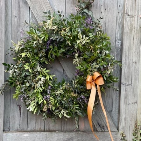 Bespoke Spring Foliage Door Wreath