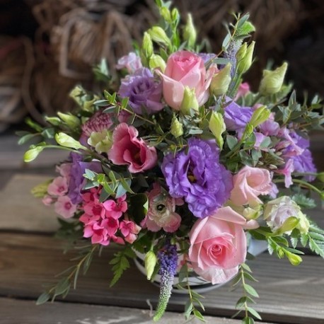 Bespoke Tea Cup Arrangement in Pastels