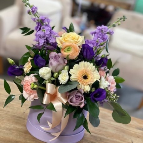 Bespoke Hatbox in Softer Tones