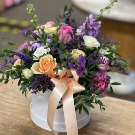 Bespoke Hatbox in Pastels