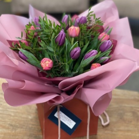 Bespoke Tulip Mini Aqua